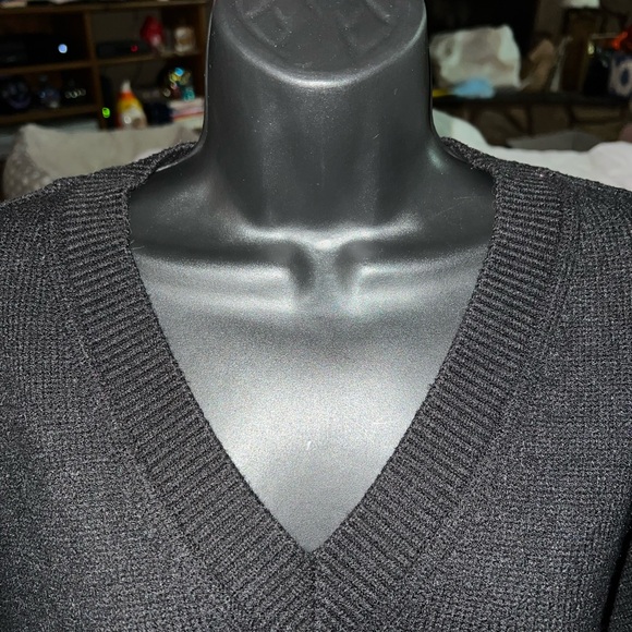 Philosophy Inside Out V-Neck Sweater - Picture 2 of 10